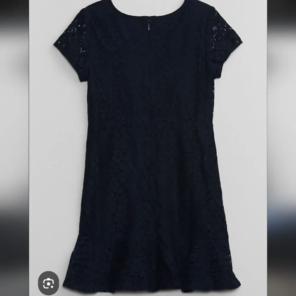 GAP Navy Lace Formal Kids Dress